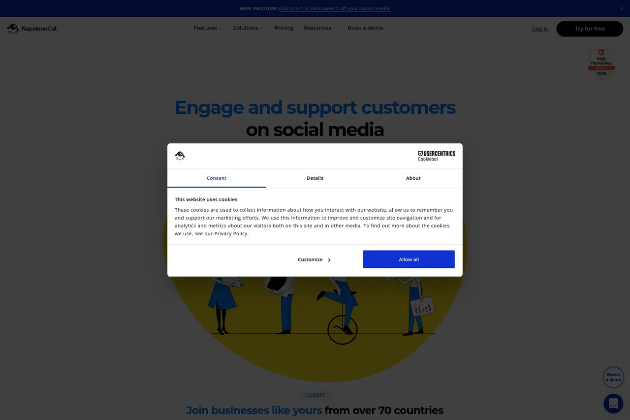 Why consider NapoleonCat for social media?