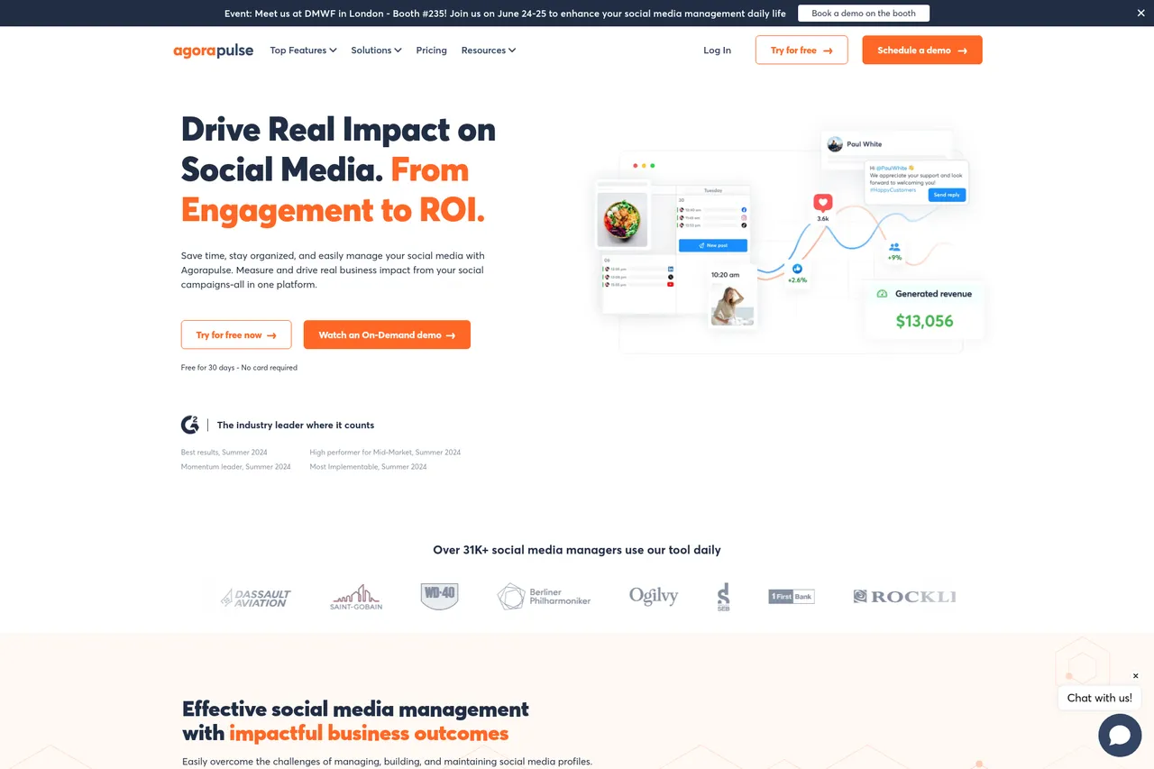 Why choose Agorapulse for your social media?