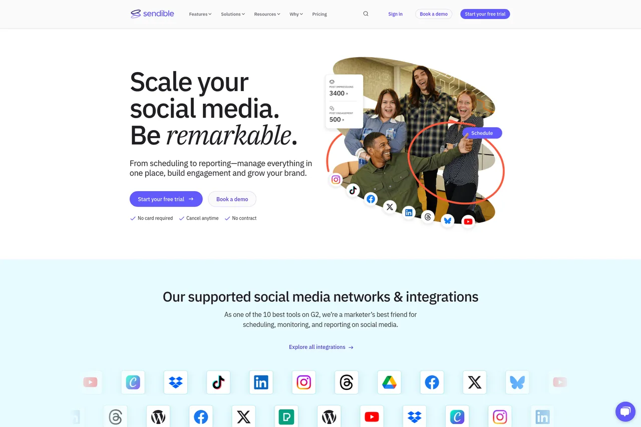 Why choose Sendible as your Later alternative?