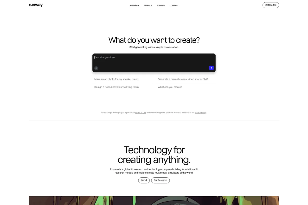 Why consider Runway for smart content creation?