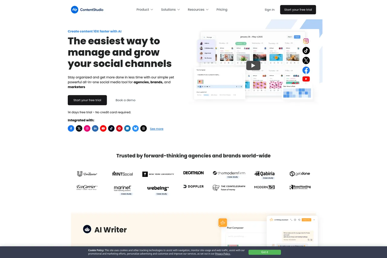 Why consider ContentStudio for social media tasks?