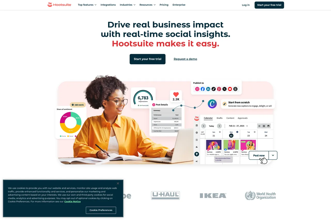 Why choose Hootsuite for social scheduling? Why choose Hootsuite for social scheduling?