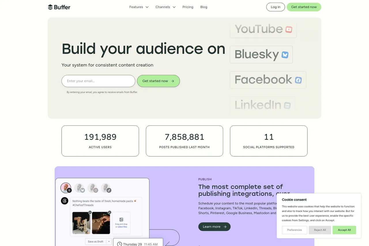 Why choose Buffer as your Planable alternative?