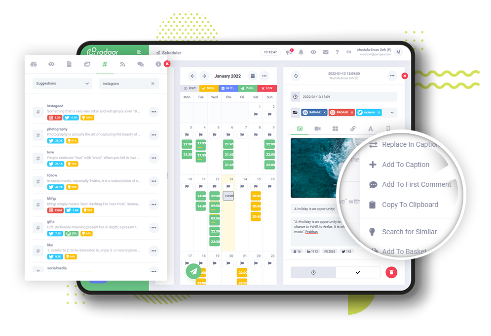 Make your social media post more discoverable... Make your social media post more discoverable...