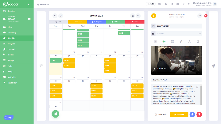 Preview your content before you publish!