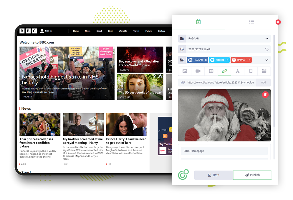 Publishing content has never been easier...