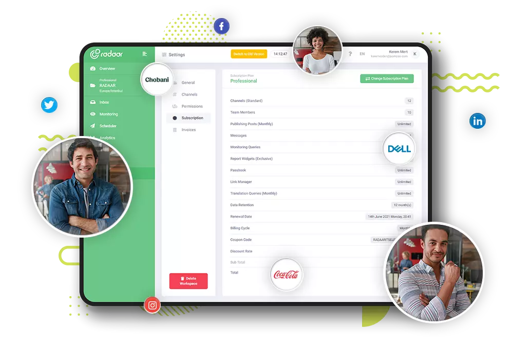 Most affordable social media management platform...