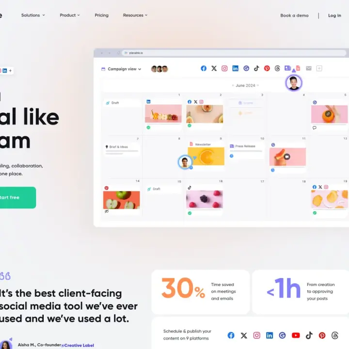 Which are the best alternatives to Planable in 2025?
