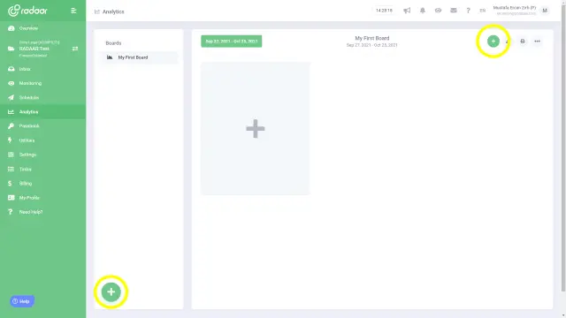 This is what your workspace looks like. Should you need to add more boards, you can click the + New Board button that can be found at the lower-left corner o... This is what your workspace looks like. Should you need to add more boards, you can click the + New Board button that can be found at the lower-left corner o...