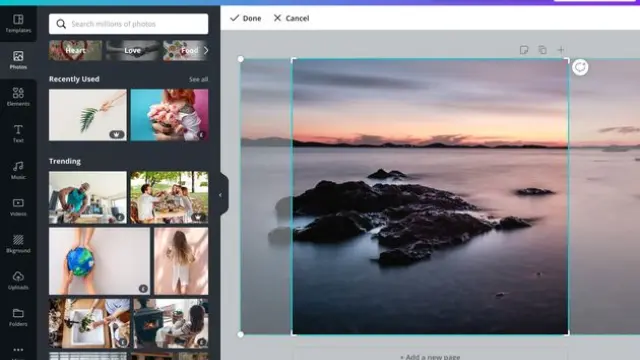 Crop your images for trimming and precise composition... Crop your images for trimming and precise composition...