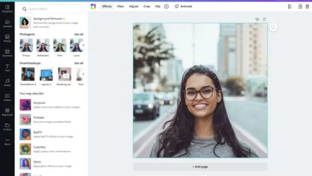 Add magnificent photo effects to make your photos glorious...
