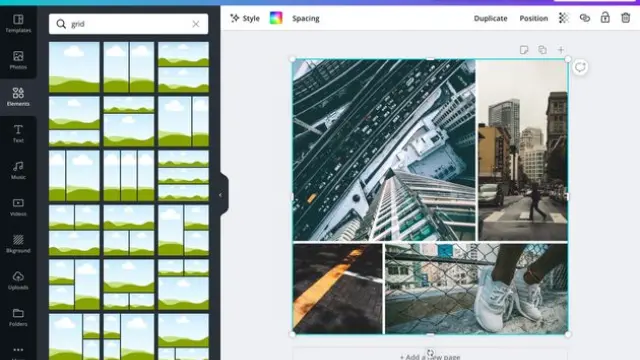 Using design grids, keep your photos and layouts looking clean...