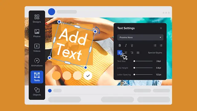 Have unique captions!