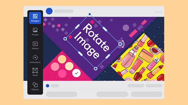 Rotate your photos clockwise or counterclockwise...