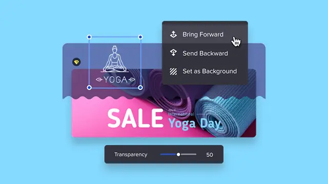 Add transparency to your pictures...