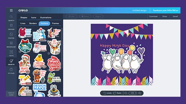 Use stickers to create adorable designs... Use stickers to create adorable designs...