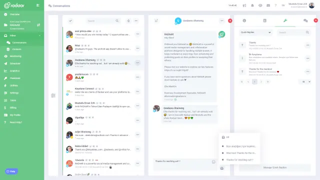 Répondez à vos clients en temps réel ! Répondez à vos clients en temps réel !