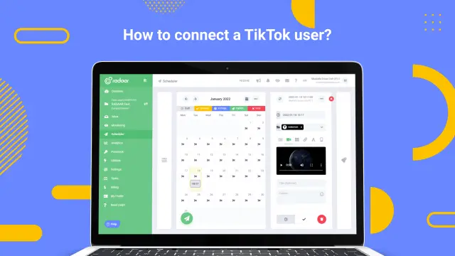 How to connect a TikTok user?