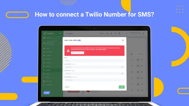 How to connect a Twilio Phone Number for SMS? How to connect a Twilio Phone Number for SMS?