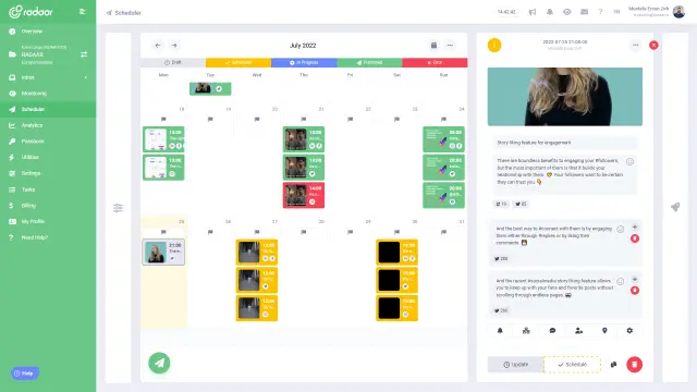 Publish new blog posts regularly...