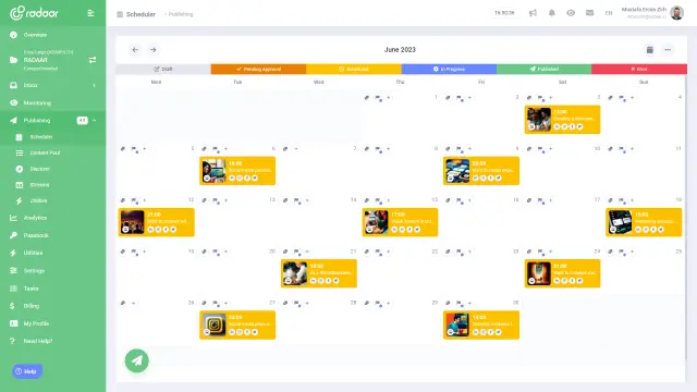 Streamline your social media content publishing... Streamline your social media content publishing...