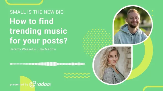 Gönderileriniz için trend olan müzikleri nasıl bulabilirsiniz?